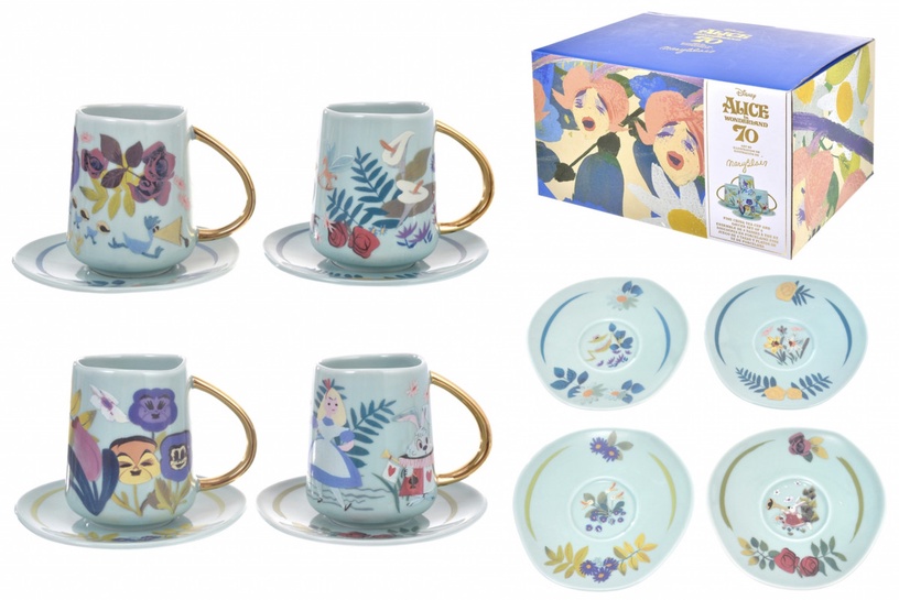 迪士尼《愛麗絲夢遊仙境》70週年紀念商品登場!雙層蛋糕架、杯盤餐具超夢幻必收藏!