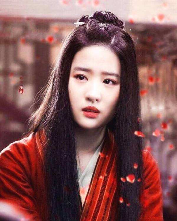 網評「最適合古裝紅衣」的女星TOP 5:劉亦菲