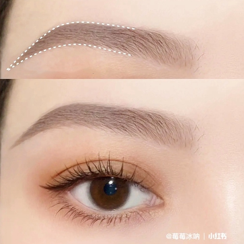 畫對眉型視覺顯瘦!方圓臉、稜角臉萬能畫眉技巧公開,圓弧線條是重點、減齡還顯小臉