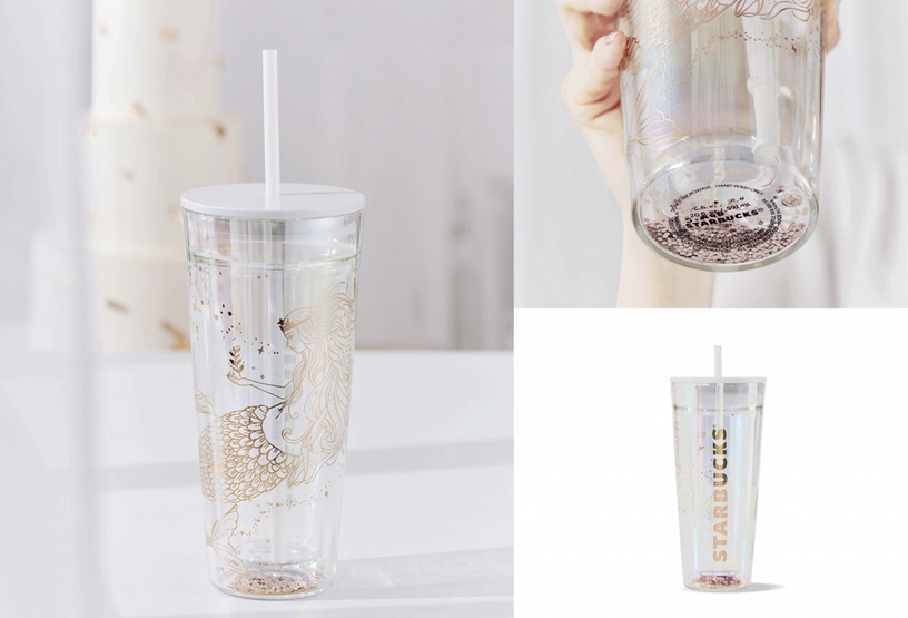 星巴克「50週年限定星杯」登場!人魚馬克杯波光粼粼絕美,雲彩玻璃杯爆款必收藏!