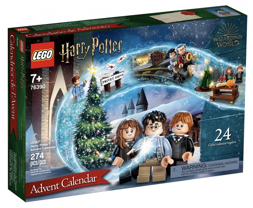LEGO 樂高聖誕倒數月曆開賣!「哈利波特、星際大戰、復仇者聯盟」3款必收積木月曆推薦