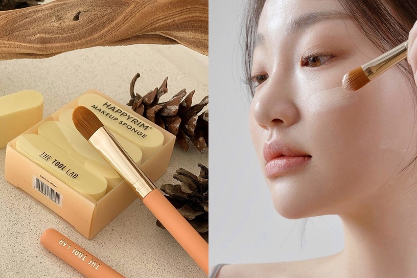不同部位遮瑕刷&遮瑕技巧公開!腫痘、黑眼圈不同遮瑕技巧更有感,底妝更輕透服貼
