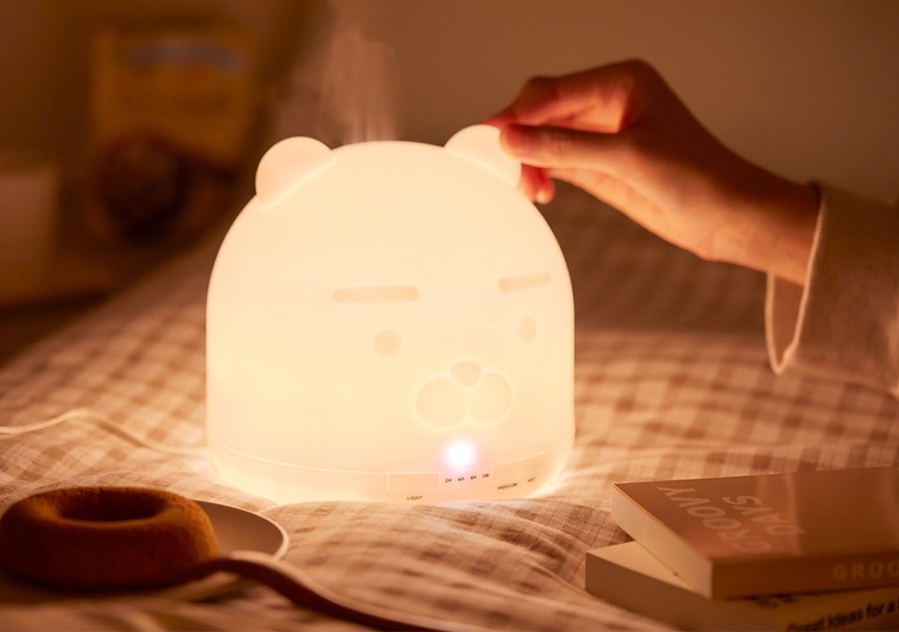 Kakao Friends全新「萊恩夜燈加濕器」登場!夜燈+加濕功能太方便,還可自動定時好貼心
