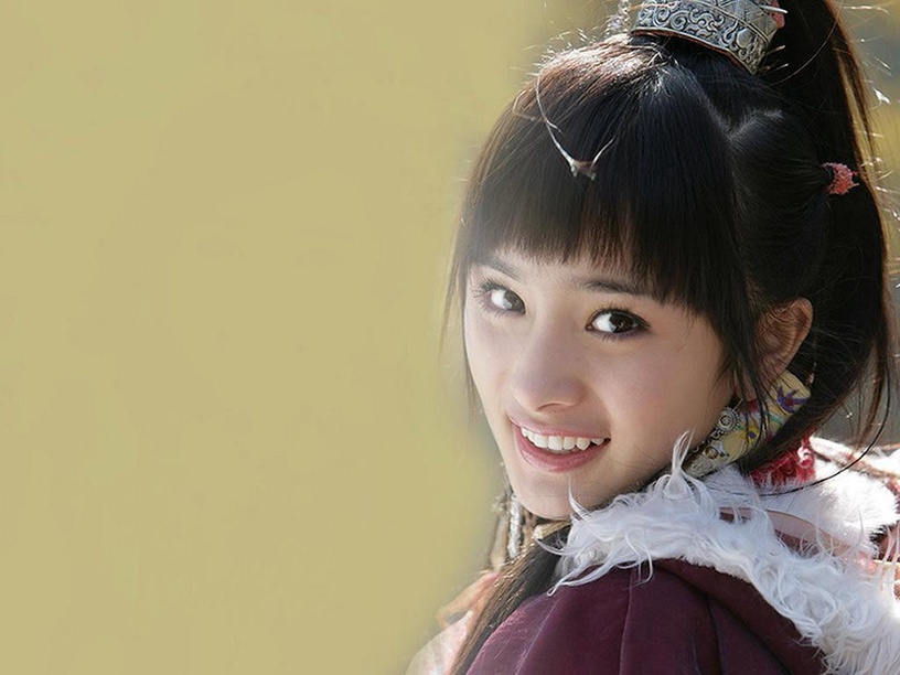 陸劇85後大花的首部古裝造型2:楊冪 飾演《神鵰俠侶》郭襄