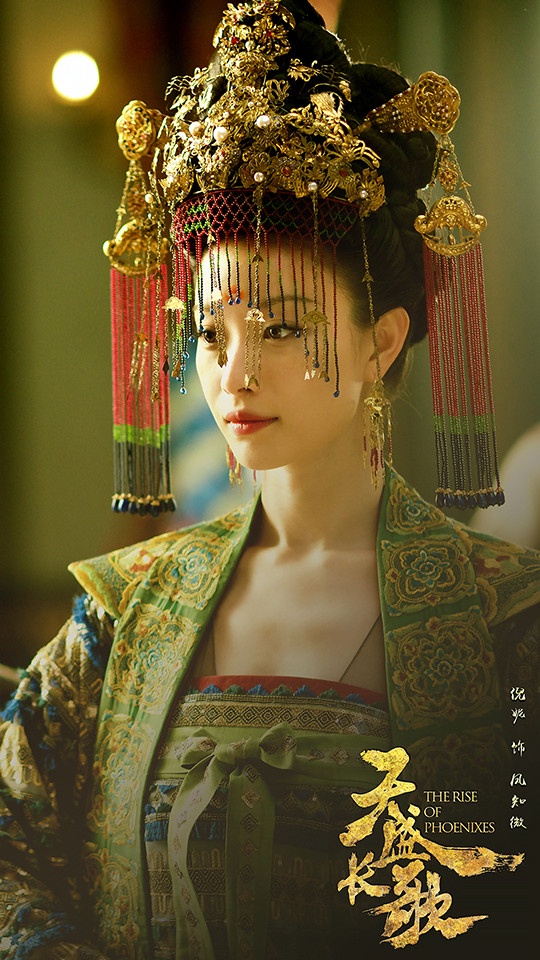 陸劇85後大花的首部古裝造型7:倪妮 飾演《天盛長歌》鳳知微