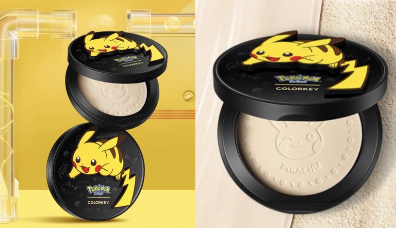COLORKEY x POKÈMON 聯名彩妝登場!迪麗熱巴試色唇釉美翻,寶貝球9色眼影盤超欠買!
