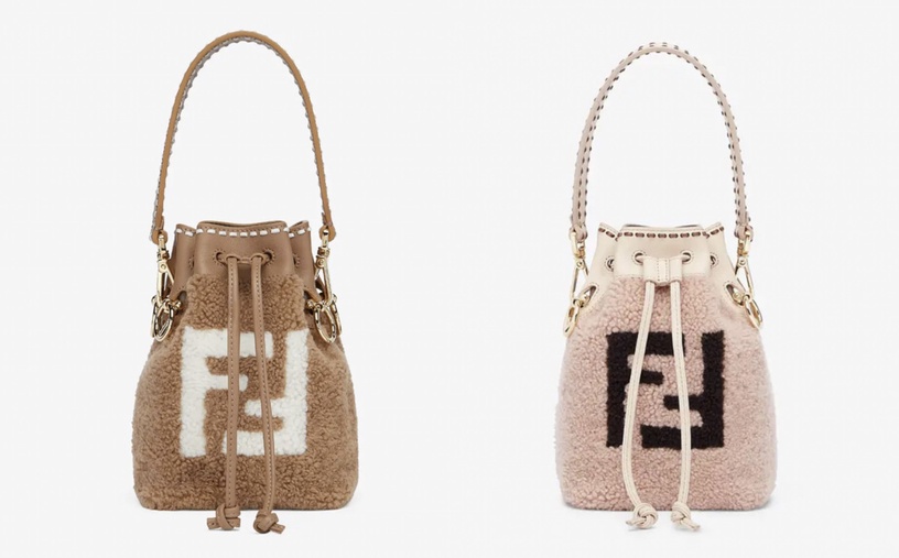 2021秋冬「精品毛絨包」推薦:FENDI MON TRESOR 迷你手袋,NT.69000