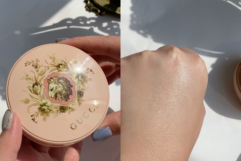 2021秋冬氣墊新品:GUCCI 無暇水光氣墊粉餅,NT2,585