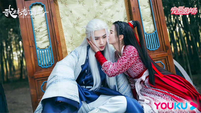 網評2021古裝劇最帥「白髮美男」TOP 7:李宏毅 飾演《武林有驕氣》白岳