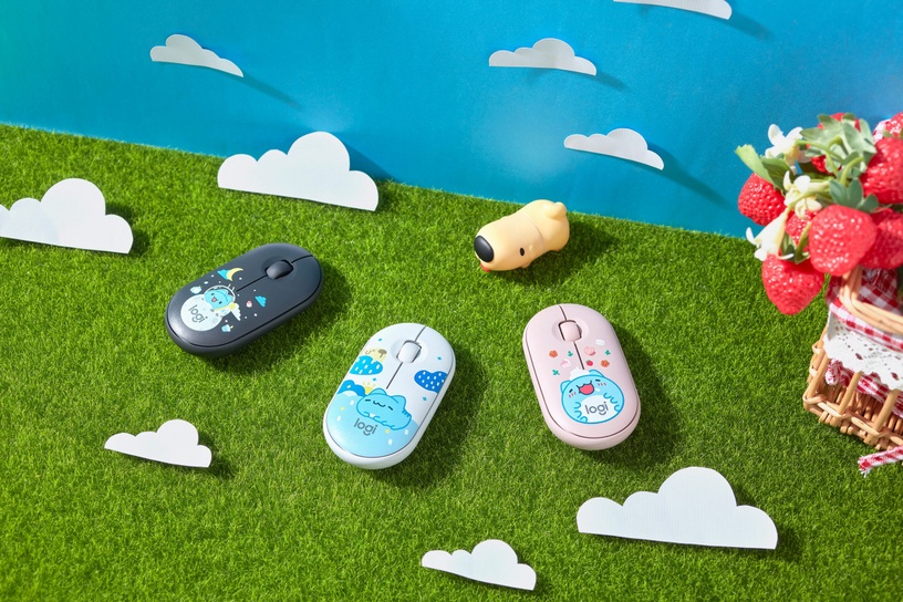 Logitech羅技「貓貓蟲咖波」聯名鍵盤+滑鼠上市!快跟療癒萌主一起耍廢!