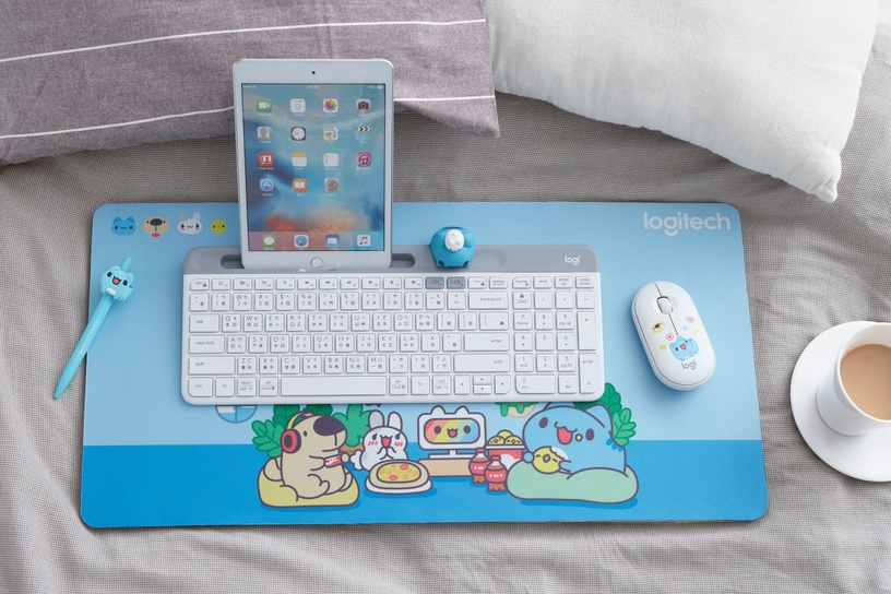 Logitech羅技「貓貓蟲咖波」聯名鍵盤+滑鼠上市!快跟療癒萌主一起耍廢!