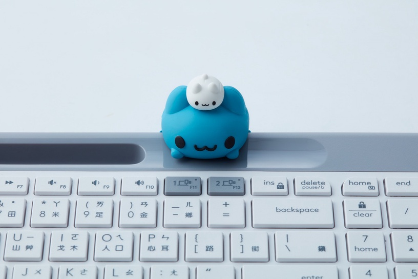 Logitech羅技「貓貓蟲咖波」聯名鍵盤+滑鼠上市!快跟療癒萌主一起耍廢!