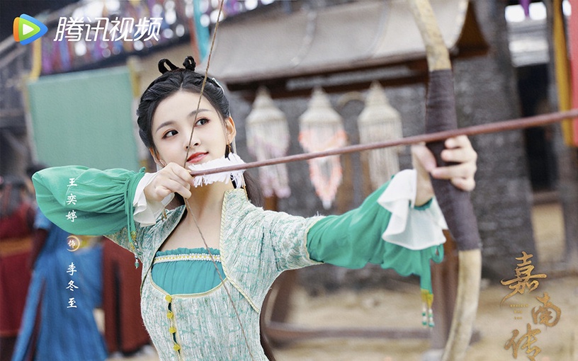 古裝劇《嘉南傳》古裝女神3:王奕婷 飾演 李冬至