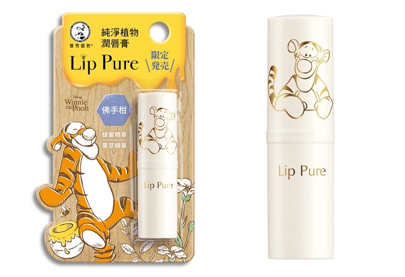 曼秀雷敦「小熊維尼護唇膏」登場!維尼、跳跳虎、小豬三款超萌包裝,台灣限定上市