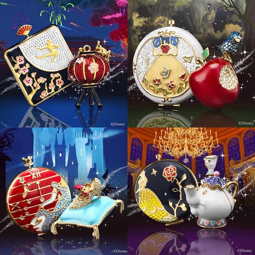 美哭!雅詩蘭黛 x 迪士尼米奇「金質粉餅」登場,珠寶外盒超奢華,夢幻品項太值得收藏