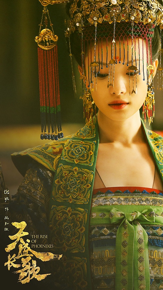 古裝劇「華麗浮誇的頭飾」6:倪妮《天盛長歌》