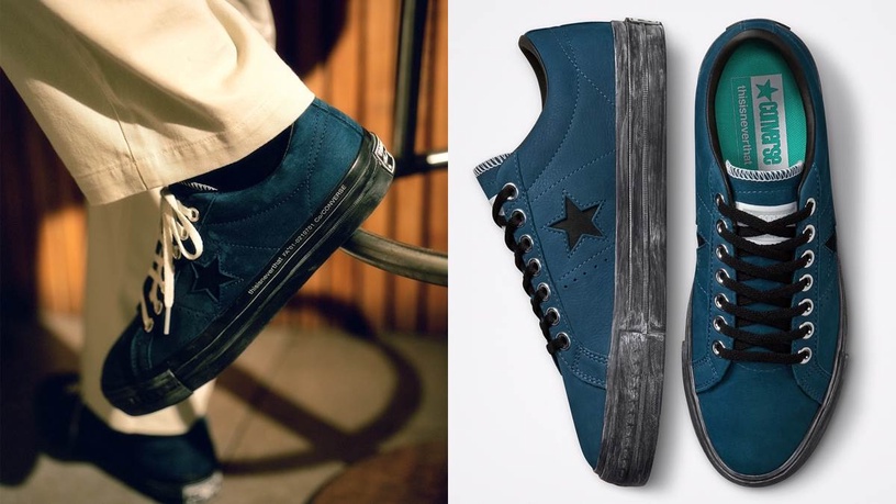 Converse x thisisneverthat 聯名系列秋冬上市!復古絨面+仿舊鞋底,古著風格必備