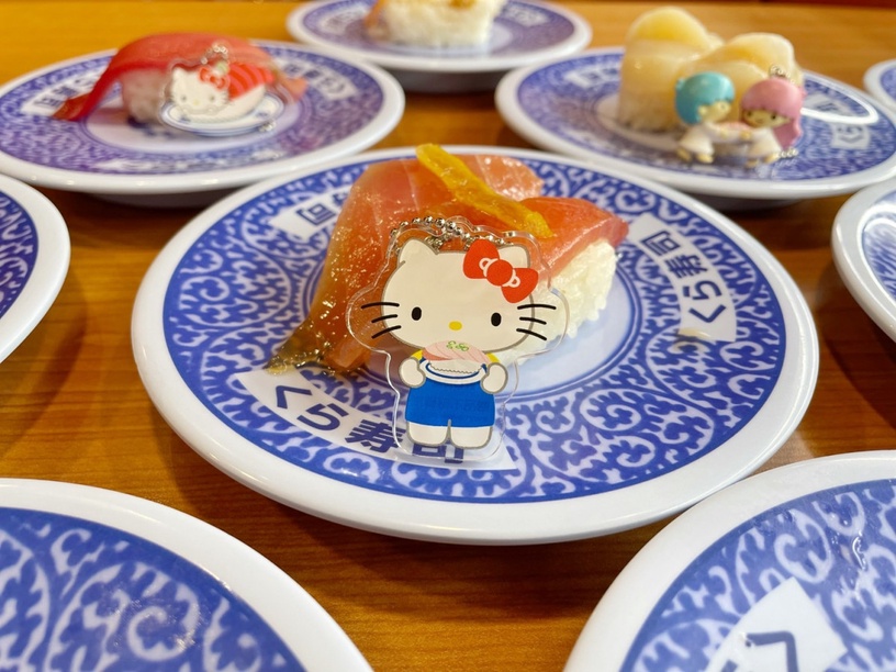Kitty變壽司!藏壽司推三麗鷗聯名扭蛋