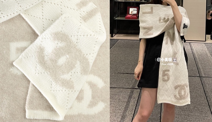2021秋冬「精品LOGO圍巾」推薦:DIOR OBLIQUE 毛毯披肩,NT.56000