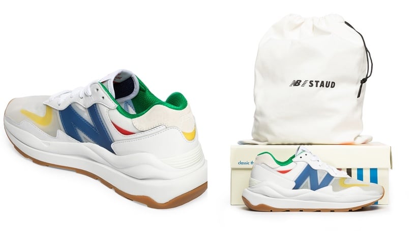 韓妞IG洗版球鞋再推新款!New Balance x STAUD 第四波聯名亮相,鮮豔復古配色超吸睛