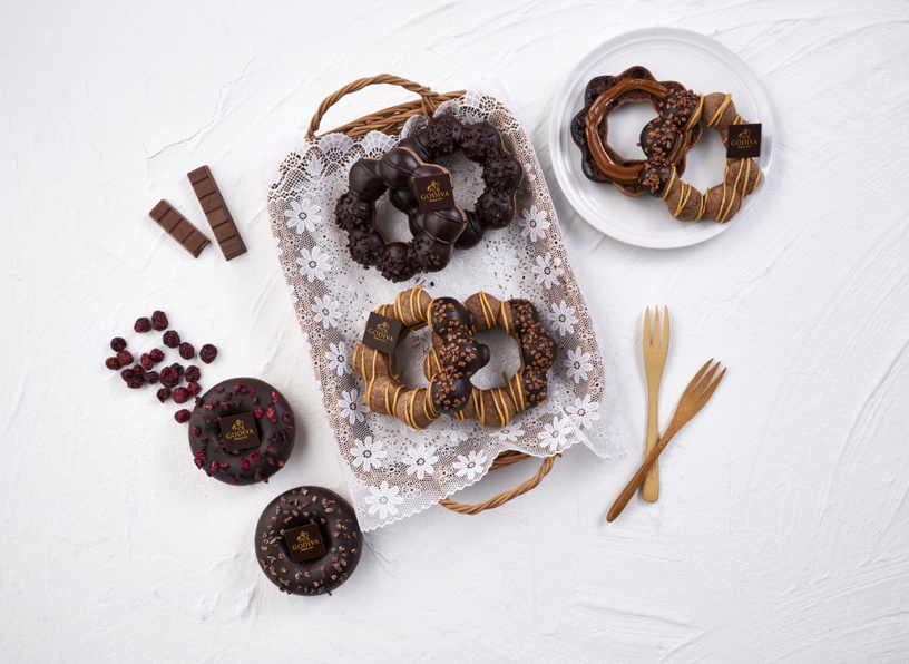Mister Donut x GODIVA奢華巧克力季「這天」開賣