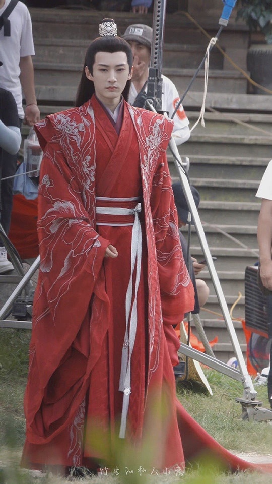 陸劇男神新古裝造型9:劉學義《落花時節又逢君》