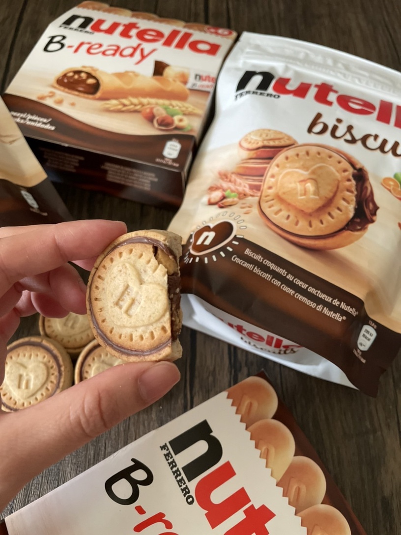 家樂福獨家開賣超夯Nutella榛果巧克力夾心餅乾