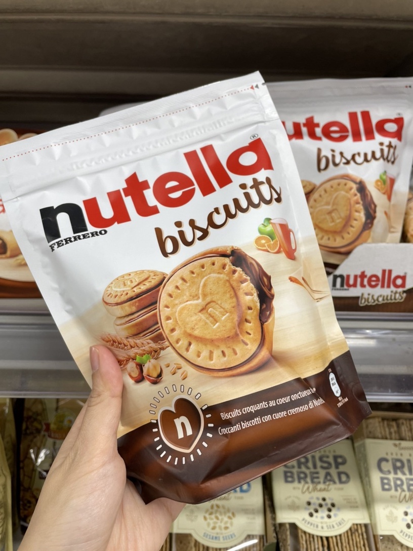 家樂福獨家開賣超夯Nutella榛果巧克力夾心餅乾