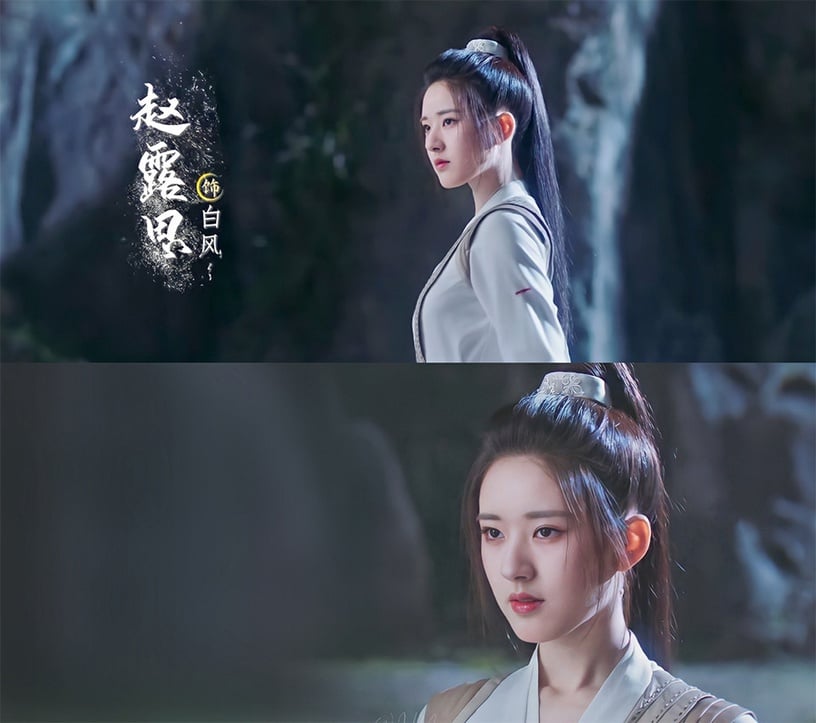 陸劇女星新古裝造型3:趙露思《且試天下》