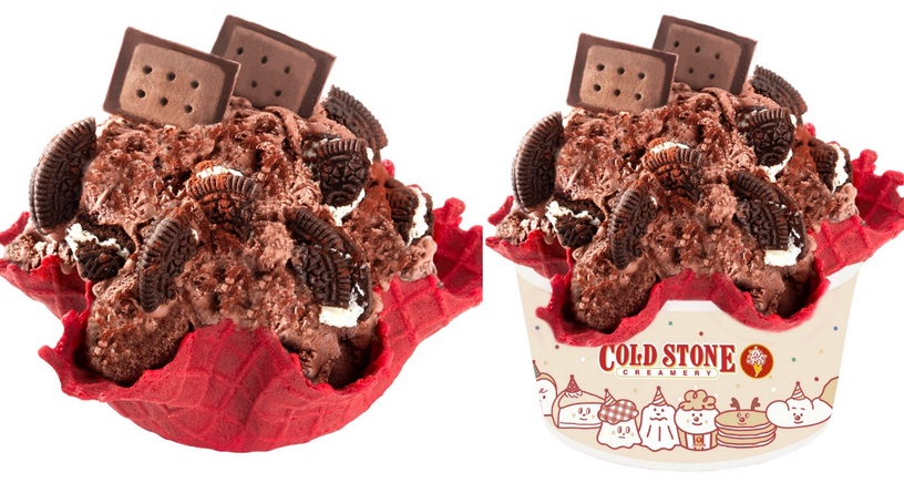 4倍爆濃巧克力冰淇淋現身COLD STONE