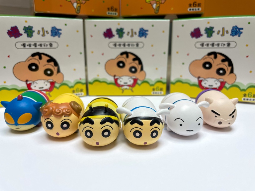 全家蠟筆小新印章食玩登場!