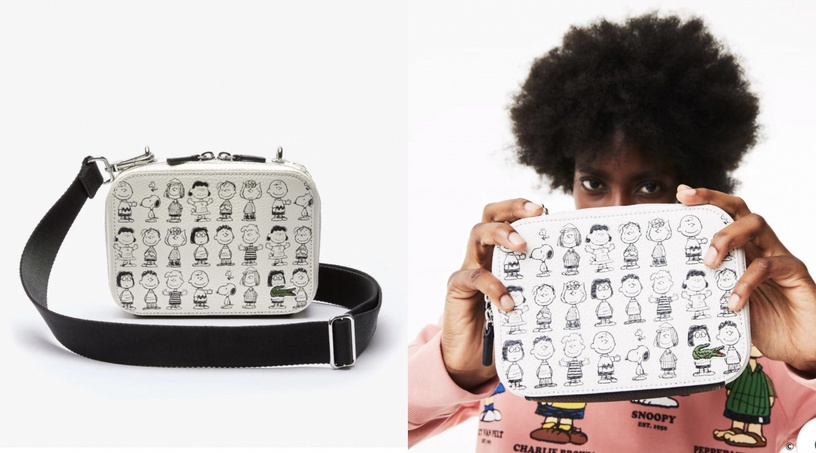 LACOSTE X PEANUTS 史努比聯名系列登場!雙色拼接帽T萌翻,印花相機包超生火