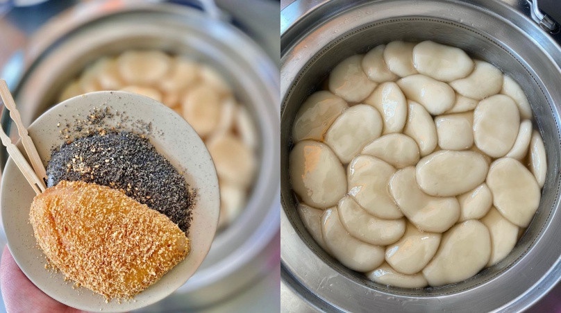 全台必吃「燒麻糬」推薦5:彰化蕃薯市八寶圓仔冰
