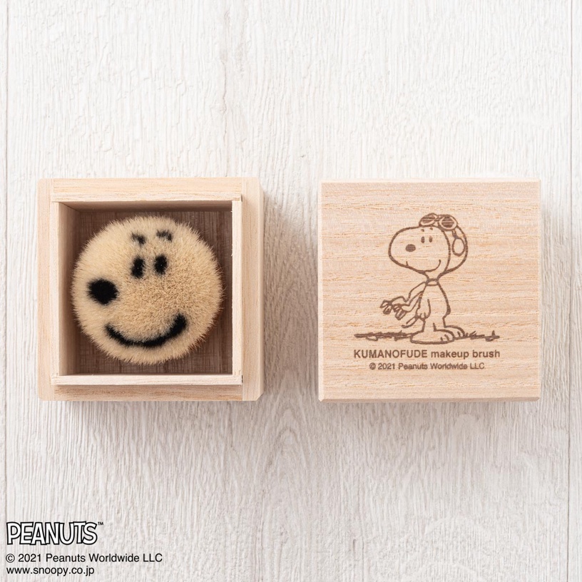 史努比「PEANUTS熊野筆」職人刷具,限定聯名超搶手,心型腮紅刷必入!