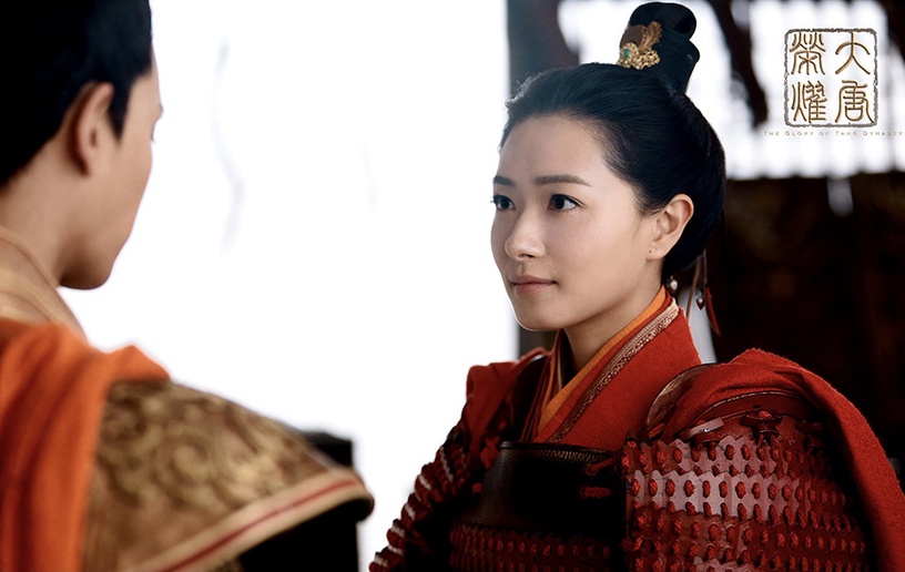 網評古裝劇「最颯女將軍」TOP 9:萬茜 飾演《大唐榮耀》獨孤靖瑤