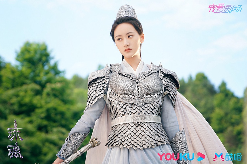 網評古裝劇「最颯女將軍」TOP 1:袁冰妍 飾演《琉璃》褚璇璣
