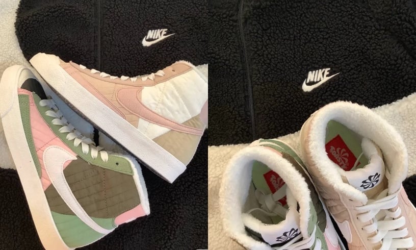 2021保暖「絨毛鞋款」推薦2:WMNS NIKE BLAZER MID '77