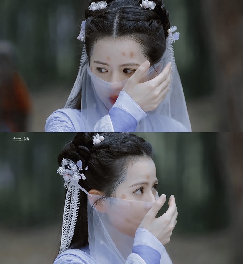 網評2021古裝劇最美「面紗美人」TOP 7:黃日瑩 飾演《春來診星河》阿梵