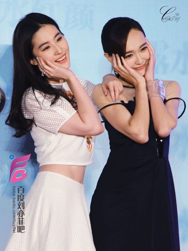 娛樂圈「真閨蜜」7:唐嫣&劉亦菲
