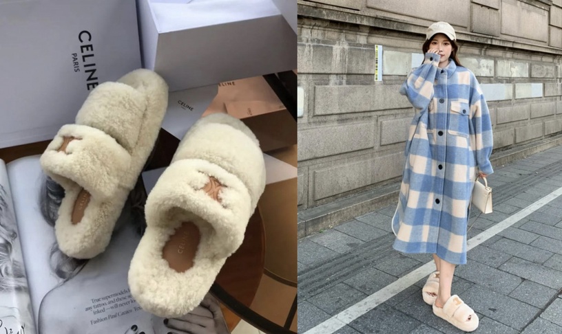 2021冬日爆款「精品毛毛拖鞋」推薦!CELINE、GUCCI、LV 可愛爆棚,孫芸芸同款超欠買!