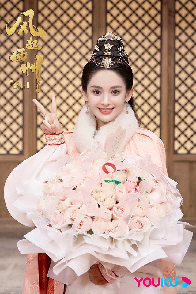 「無縫接軌拍新戲」的陸劇明星5:古力娜扎《風起西州》接《雪鷹領主》