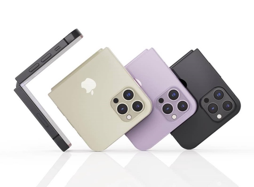 蘋果首款摺疊機iPhone Flip預測曝光!四眼怪鏡頭、背蓋螢幕登場,日落橘新色質感爆棚