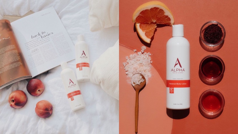 暗沉粗糙肌、毛囊角化肌身體乳液推薦4:Alpha Hydrox 12%果酸絲滑身體乳