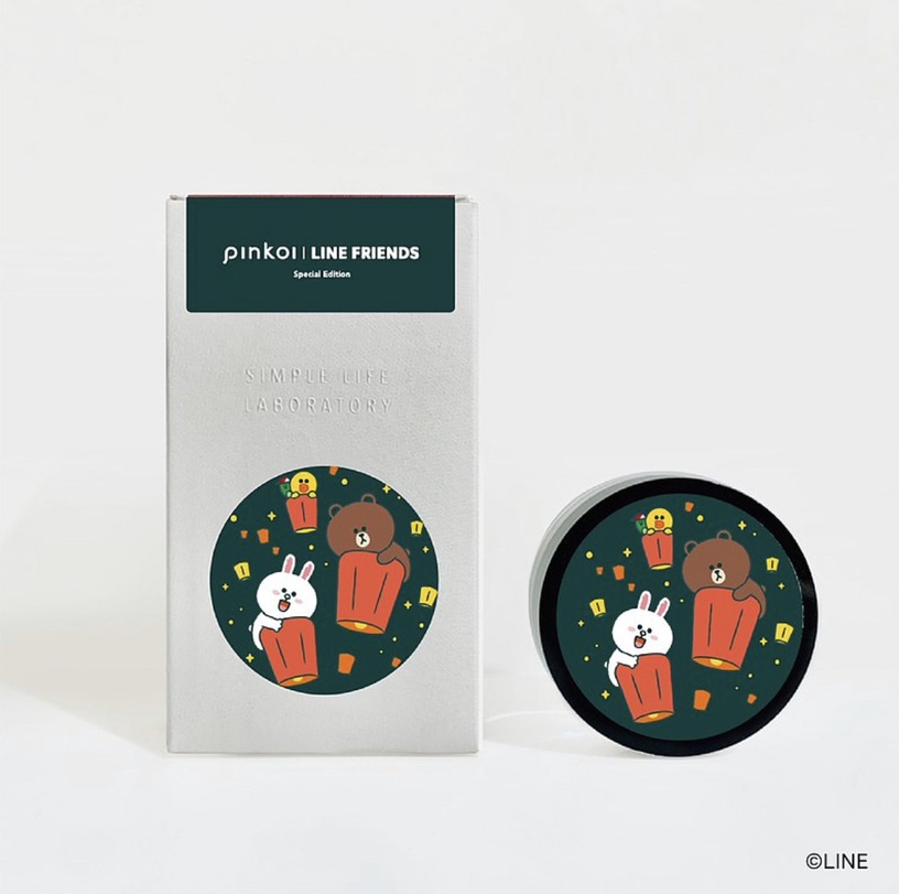 PINKOI x LINE FRIENDS 10週年聯名登場!熊大造型擴香石太療癒,底片相機超欠買!