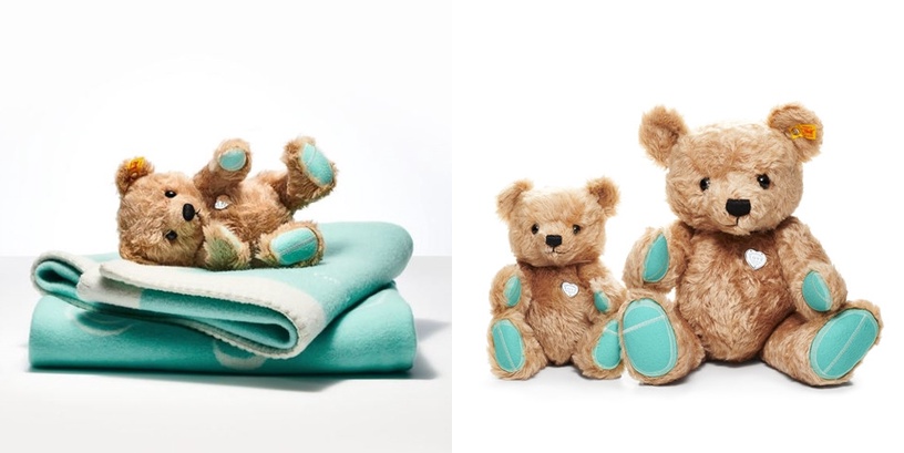 TIFFANY & CO. 推出主題貼圖&客製化桌布!經典Love泰迪熊,加入好友即可免費下載