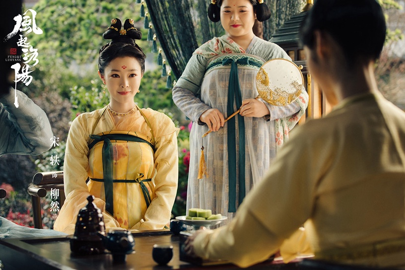 網評古裝劇最美「唐宮美人」TOP 2:宋軼 飾演《風起洛陽》柳然