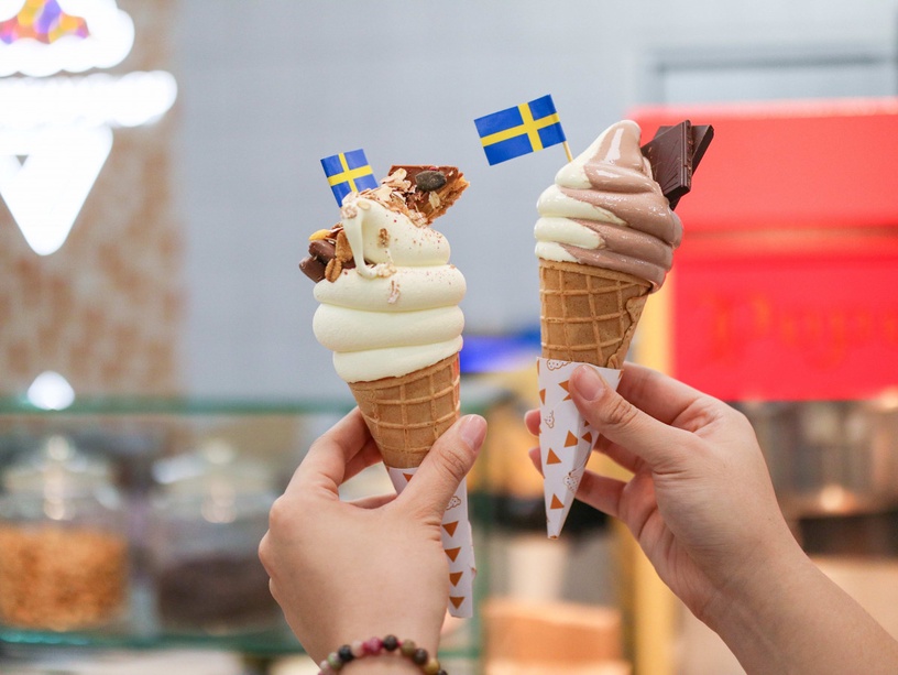 IKEA變霜淇淋專賣店!胖胖霜淇淋、4種口味、10種配料自己選,只有「這家」IKEA吃得到