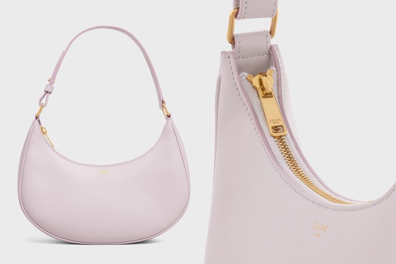 2022 PANTONE長春花藍包包推薦:CELINE 平滑小牛皮AVA手袋,NT55,000