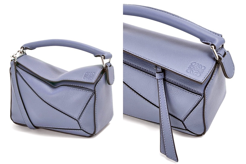 2022 PANTONE長春花藍包包推薦:LOEWE Mini Puzzle Bag,NT67,000