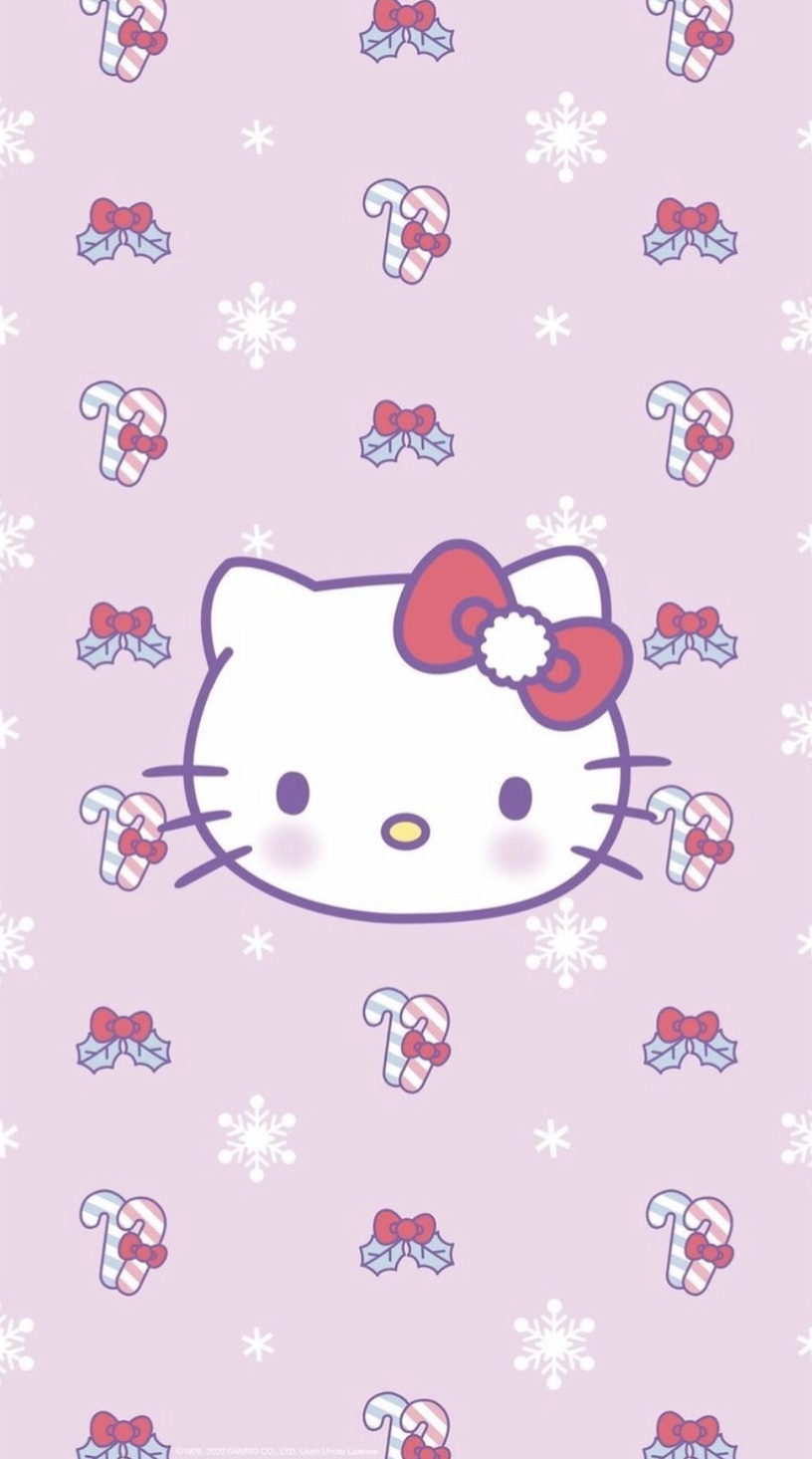 「聖誕版Kitty」手機桌布特蒐!Kitty扮成麋鹿太勾錐,美樂蒂雪人款桌布必收藏